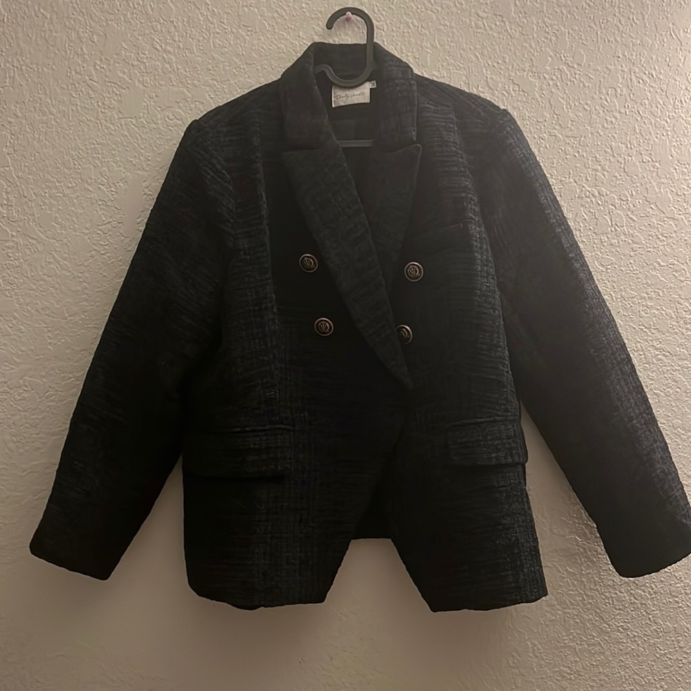 Dainty Jewells Black Blazer
